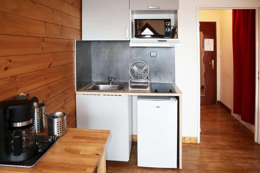 Urlaub in den Bergen Studio für 2 Personen (405) - RESIDENCE LE 1650 - Les Orres - Kochnische