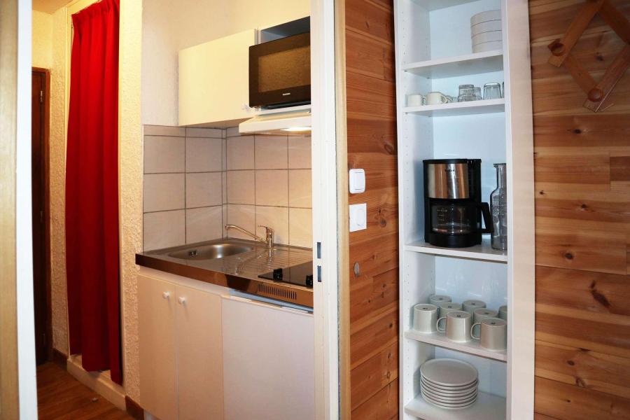 Holiday in mountain resort Studio sleeping corner 4 people (408) - RESIDENCE LE 1650 - Les Orres - Kitchenette