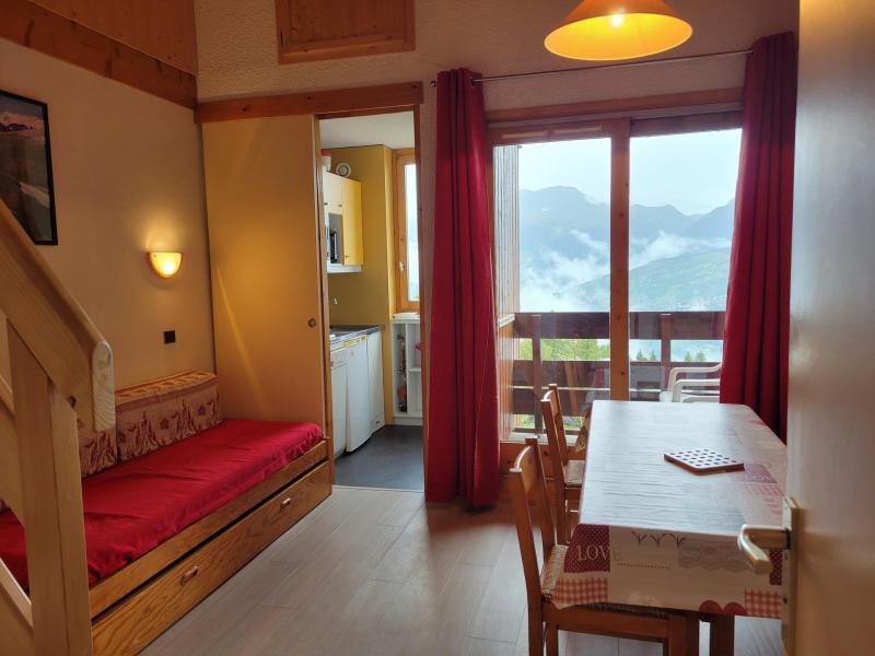 Vakantie in de bergen Appartement 2 kamers 5 personen (35) - Résidence le 1er Dé - Montchavin La Plagne - Woonkamer