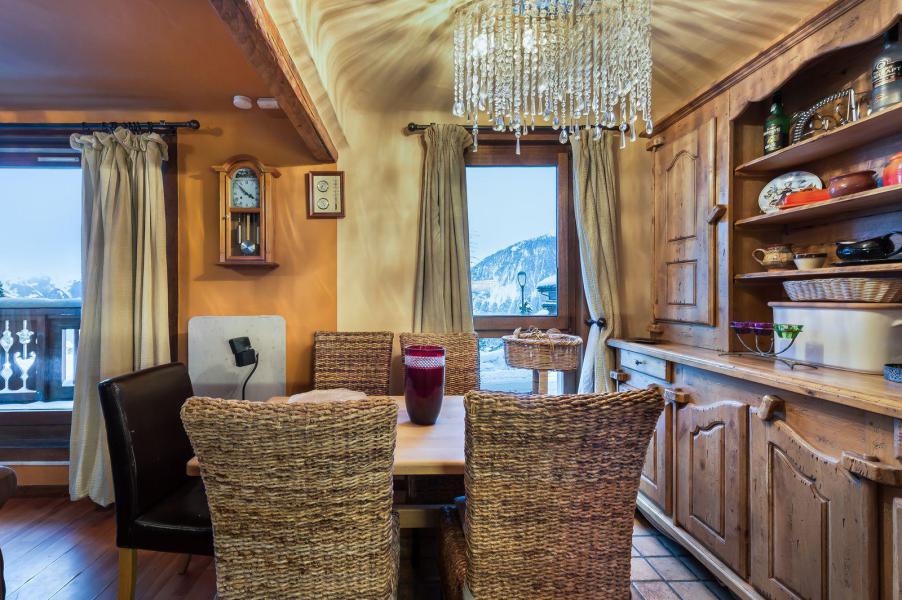 Holiday in mountain resort 4 room apartment 6 people (1B) - Résidence le Bachal - Courchevel - Dining area