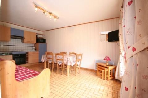 Vakantie in de bergen Appartement 2 kamers bergnis 5 personen (2) - Résidence le Balcon des Alpes - Châtel - Woonkamer