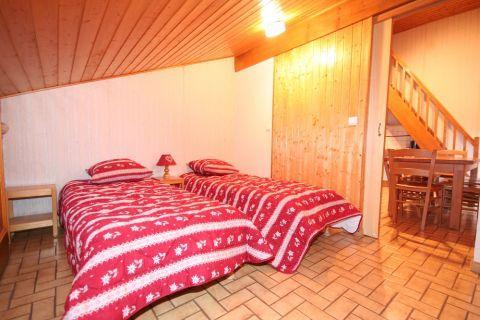 Urlaub in den Bergen Wohnung 3 Mezzanine Zimmer 6 Leute (5) - Résidence le Balcon des Alpes - Châtel - Einzelbett