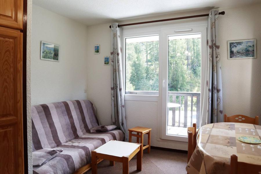 Vakantie in de bergen Studio 4 personen (235) - Résidence le Balcon des Orres - Les Orres - Woonkamer