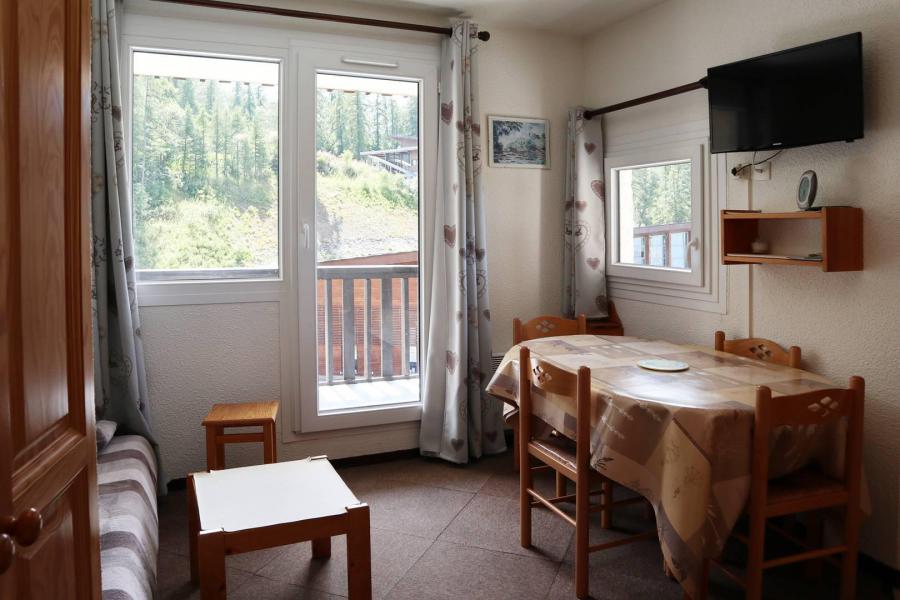 Vakantie in de bergen Studio 4 personen (235) - Résidence le Balcon des Orres - Les Orres - Woonkamer