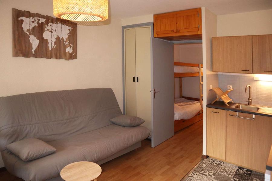 Vakantie in de bergen Studio bergnis 6 personen (236) - Résidence le Balcon des Orres - Les Orres - Woonkamer