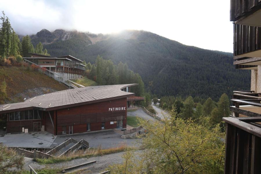 Urlaub in den Bergen Studio Schlafnische 6 Personen (236) - Résidence le Balcon des Orres - Les Orres - Balkon