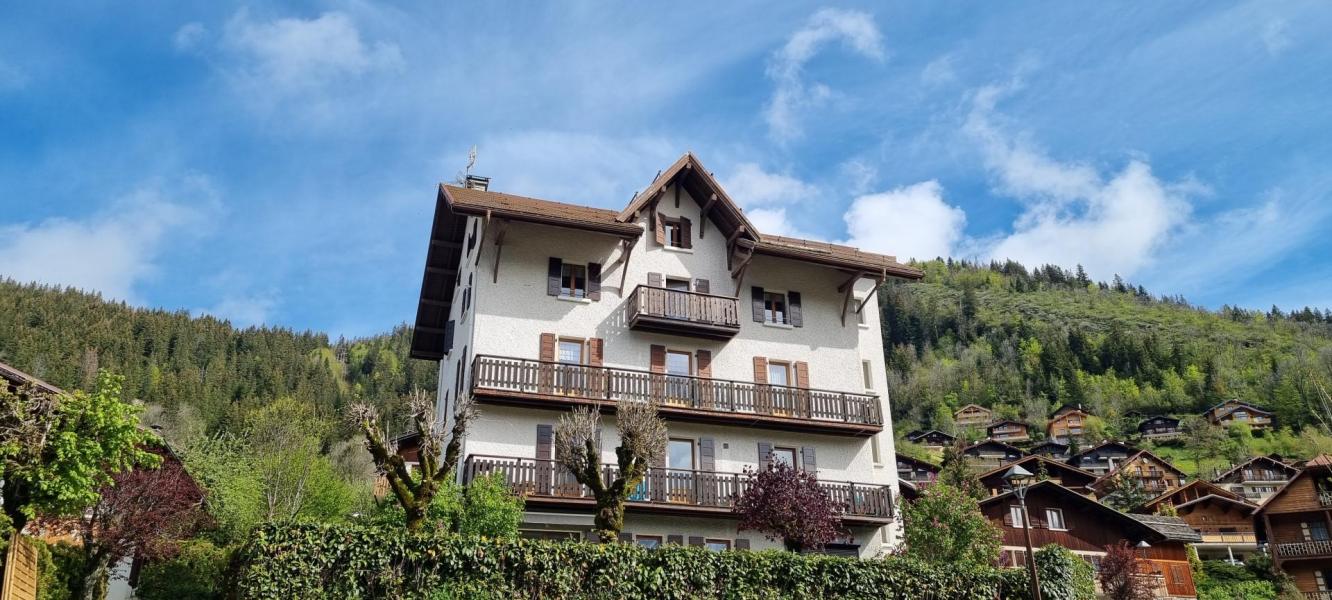 Vacances en montagne Appartement 5 pièces cabine 9 personnes - Résidence Le Bellevue - Le Grand Bornand - Extérieur été