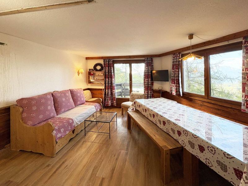 Holiday in mountain resort 4 room apartment sleeping corner 10 people (293) - Résidence le Belvédère - Les Orres - Living room