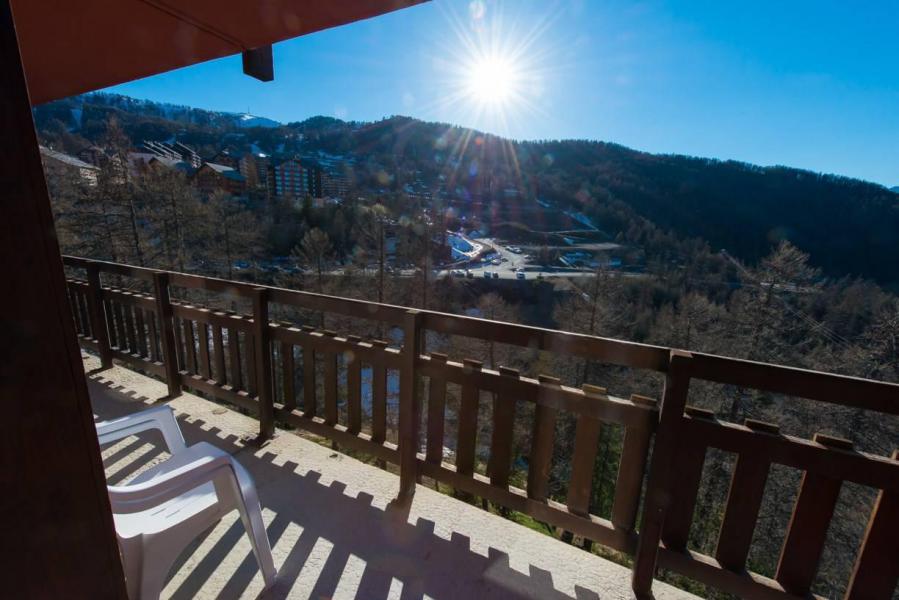 Vacanze in montagna Appartamento 3 stanze per 6 persone (608) - Résidence le Belvédère - Risoul - Terrazza