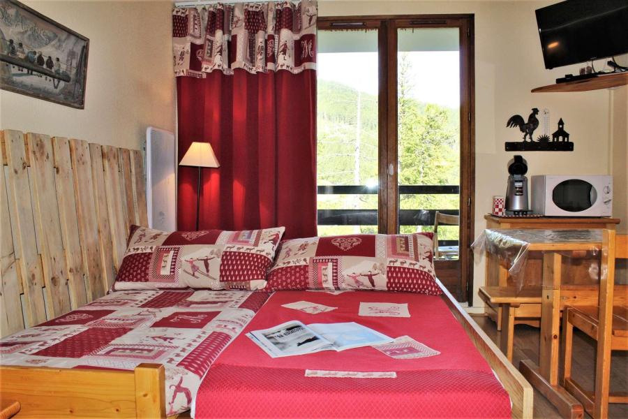 Vacanze in montagna Studio con alcova per 4 persone (312) - Résidence le Belvédère - Risoul - Soggiorno