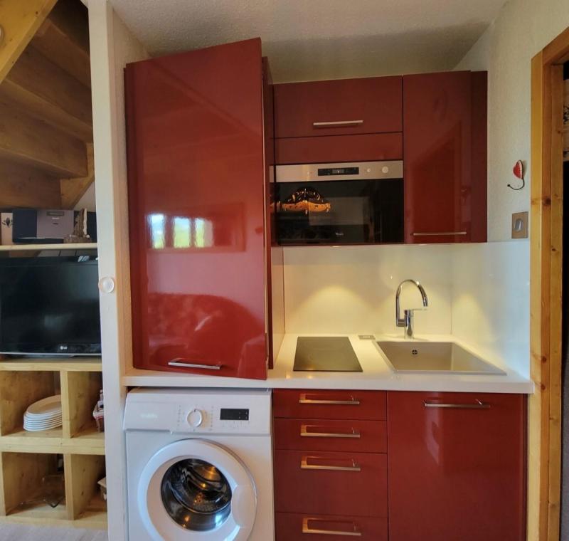 Vacaciones en montaña Apartamento 3 piezas cabina duplex para 6 personas (406) - Résidence le Bilboquet - Montchavin La Plagne - Cocina