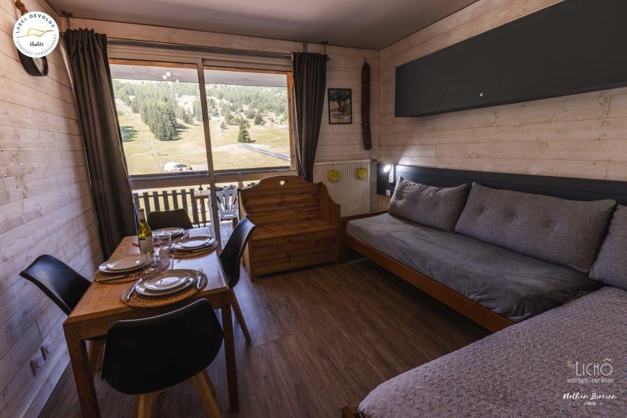 Vacanze in montagna Studio con alcova per 4 persone (325 S) - Résidence le Bois d'Aurouze - Superdévoluy - Soggiorno