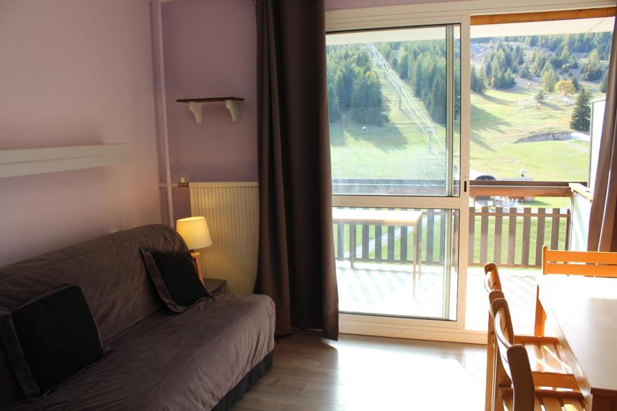 Urlaub in den Bergen Studio für 4 Personen (0523 S) - Résidence le Bois d'Aurouze - Superdévoluy - Wohnzimmer