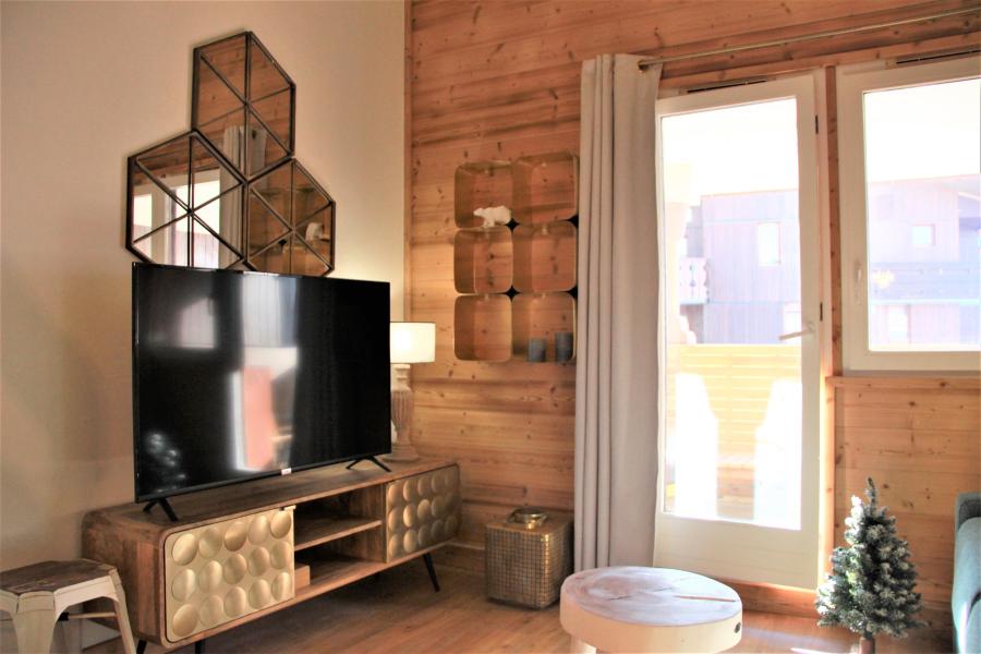 Holiday in mountain resort 4 room apartment 8 people (3/1) - Résidence le Bourg Morel G - Valmorel - Living area