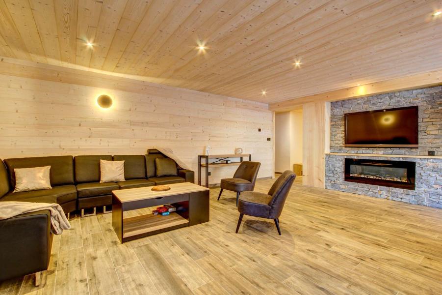 Urlaub in den Bergen 5-Zimmer-Appartment für 8 Personen (A2) - Résidence le Bretalet - Morzine - Wohnzimmer