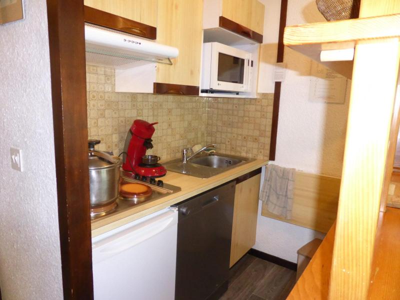 Vacances en montagne Studio coin montagne 5 personnes (F26) - Résidence le Brulaz - Les Contamines-Montjoie - Lits superposés