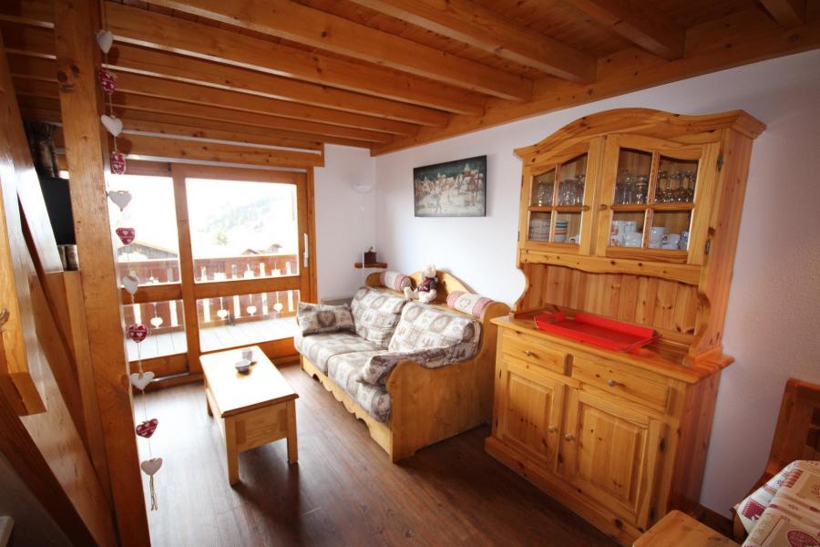 Vacaciones en montaña Apartamento 3 piezas mezzanine para 8 personas (020) - Résidence le Byblos - Les Saisies - Estancia