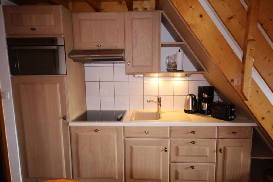 Vacaciones en montaña Apartamento 3 piezas mezzanine para 8 personas (20) - Résidence le Byblos - Les Saisies - Kitchenette