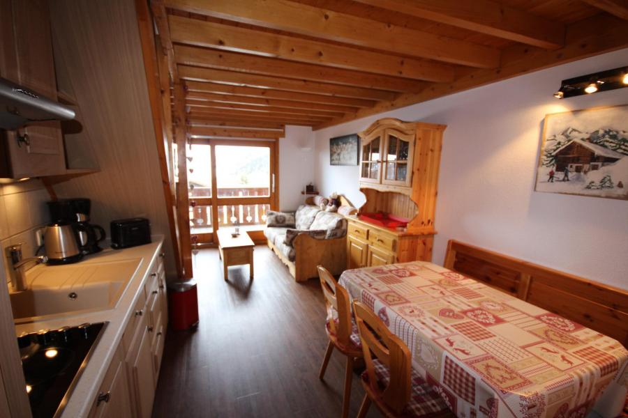 Urlaub in den Bergen Wohnung 3 Mezzanine Zimmer 8 Leute (020) - Résidence le Byblos - Les Saisies - Wohnzimmer
