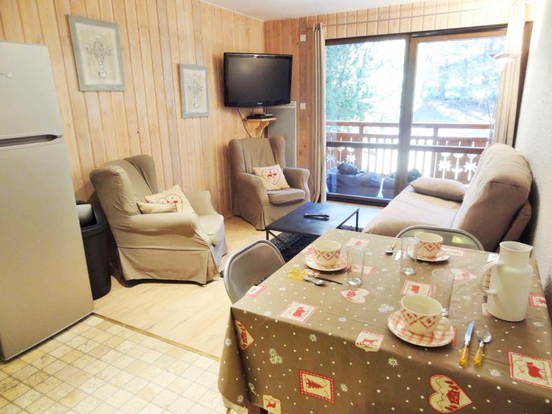 Holiday in mountain resort 3 room apartment 6 people (CAB61) - Résidence le Cabourg B & C - Les 2 Alpes - Living room