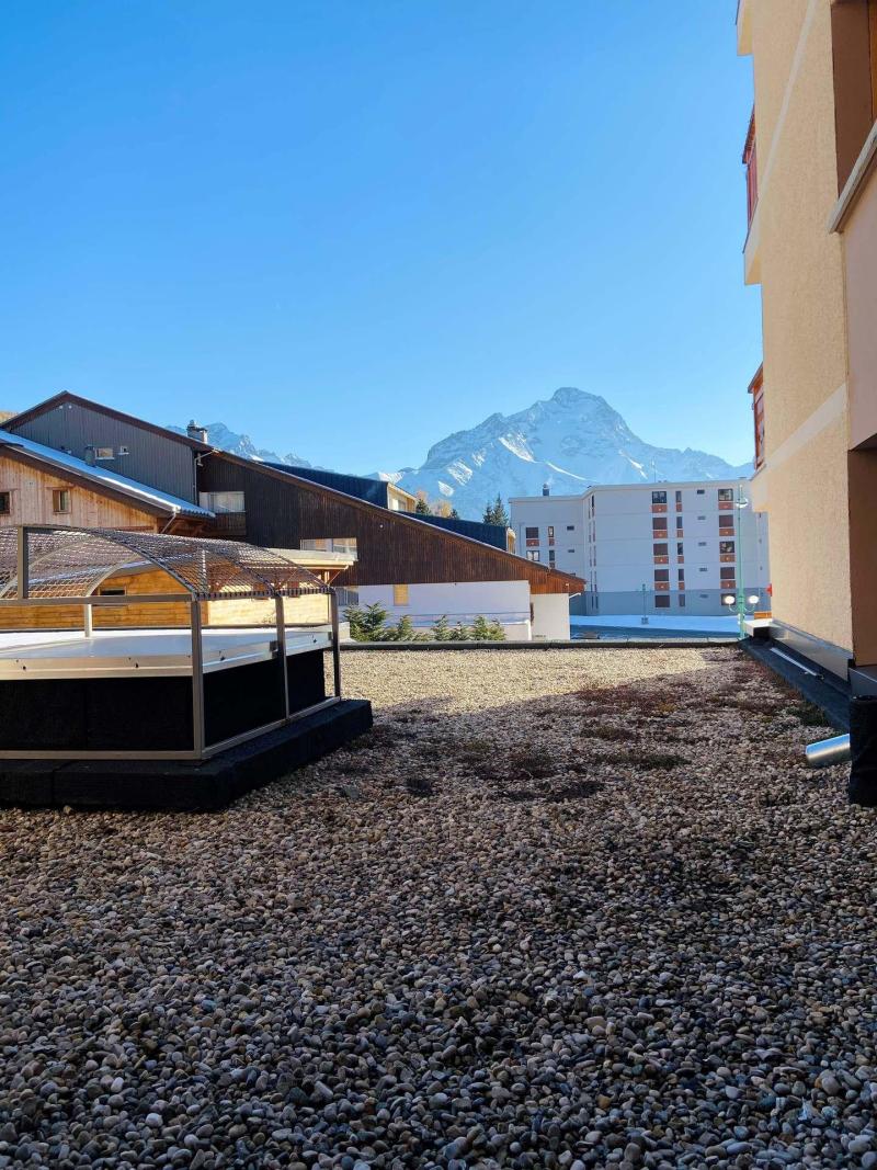 Vacanze in montagna Appartamento 2 stanze con alcova per 6 persone (CAB52) - Résidence le Cabourg B & C - Les 2 Alpes - Terrazza