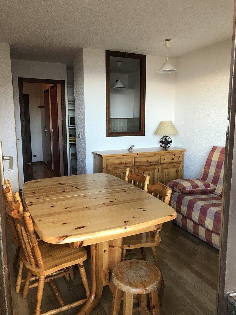 Vakantie in de bergen Appartement 2 kamers bergnis 6 personen (0511) - Résidence le Cairn - Les Orres - Eetkamer