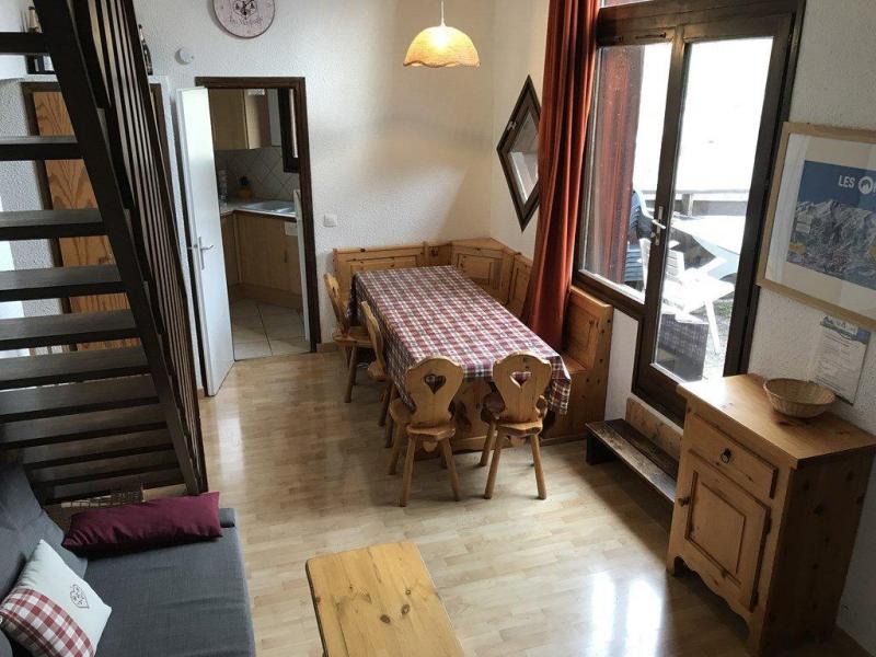 Vakantie in de bergen Appartement duplex 4 kamers 12 personen (1103) - Résidence le Cairn - Les Orres - Woonkamer