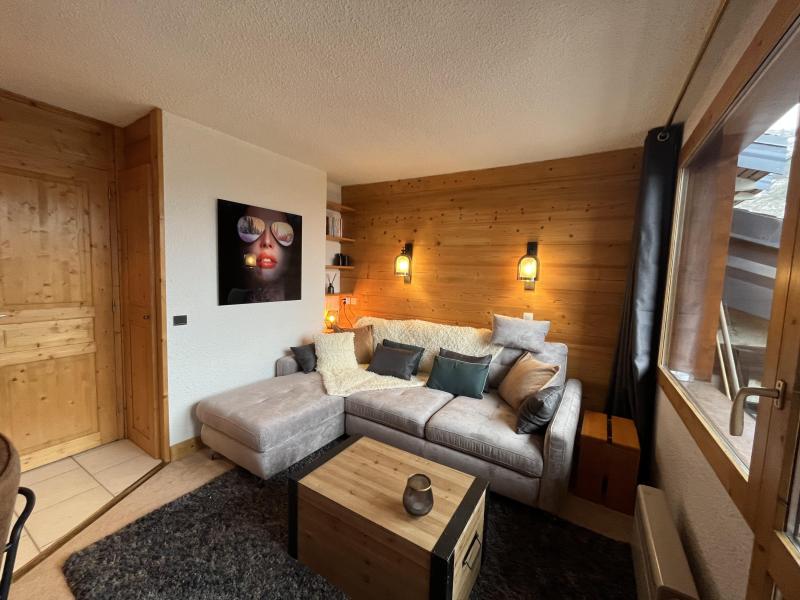 Vakantie in de bergen Appartement mezzanine 6 personen (B20) - Résidence le Candide - Méribel-Mottaret - Woonkamer