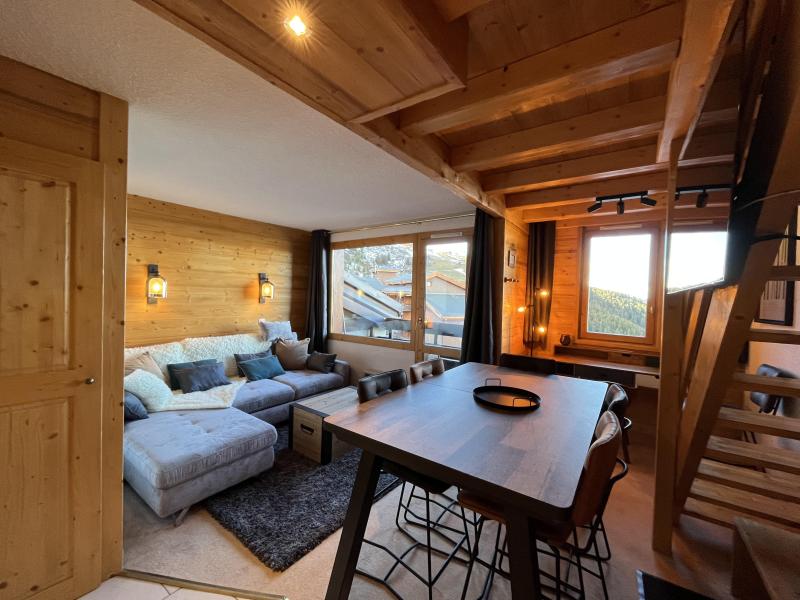 Vacances en montagne Appartement mezzanine 6 personnes (B20) - Résidence le Candide - Méribel-Mottaret - Séjour