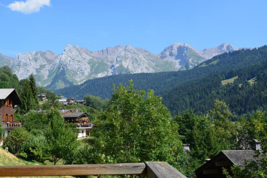 Vacaciones en montaña Apartamento 3 piezas para 6 personas (E) - Résidence le Caribou - Le Grand Bornand - Balcón