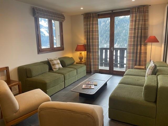 Vakantie in de bergen Appartement 5 kamers 8 personen (4) - Résidence le Caribou - Châtel - Woonkamer
