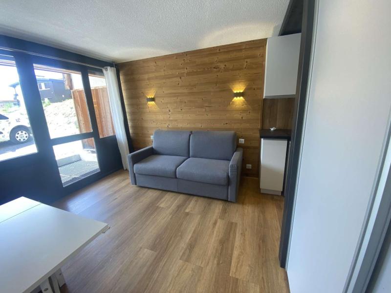 Vakantie in de bergen Studio bergnis 4 personen (01) - Résidence le Carlina - Alpe d'Huez - Woonkamer