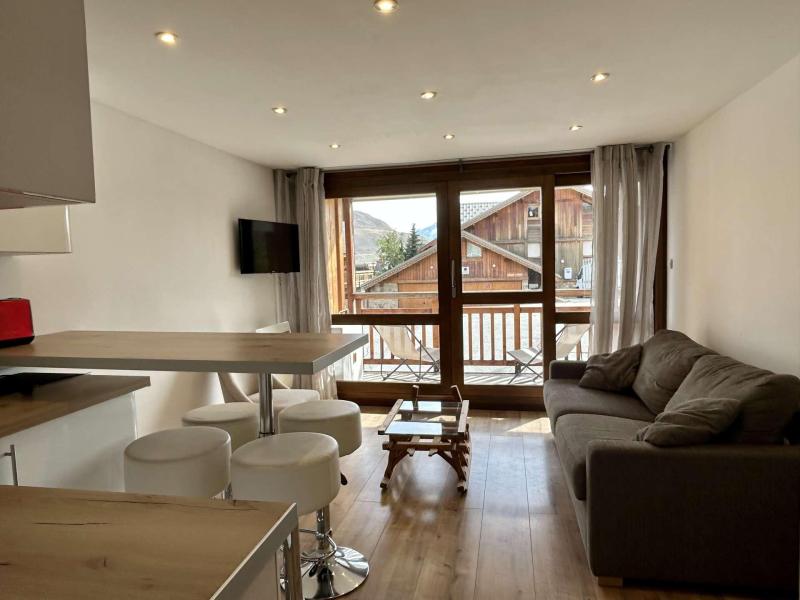 Holiday in mountain resort Studio sleeping corner 4 people (11) - Résidence le Carlina - Alpe d'Huez - Accommodation