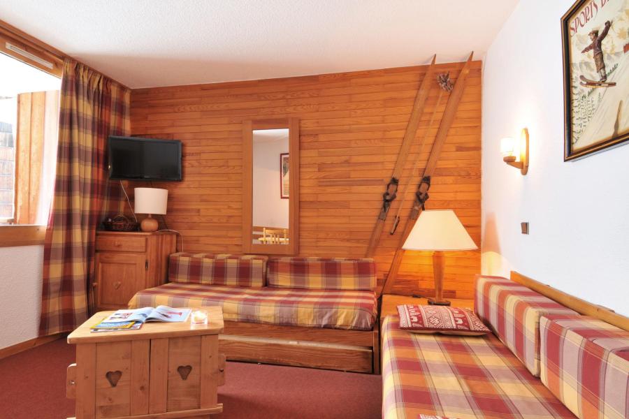 Vakantie in de bergen Appartement 2 kamers 5 personen (31) - Résidence le Carroley A - La Plagne - Woonkamer