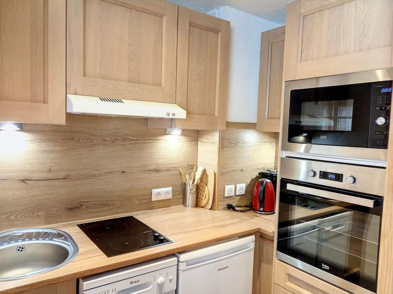 Vacances en montagne Appartement 2 pièces 4 personnes (50) - Résidence le Carroley A - La Plagne - Kitchenette