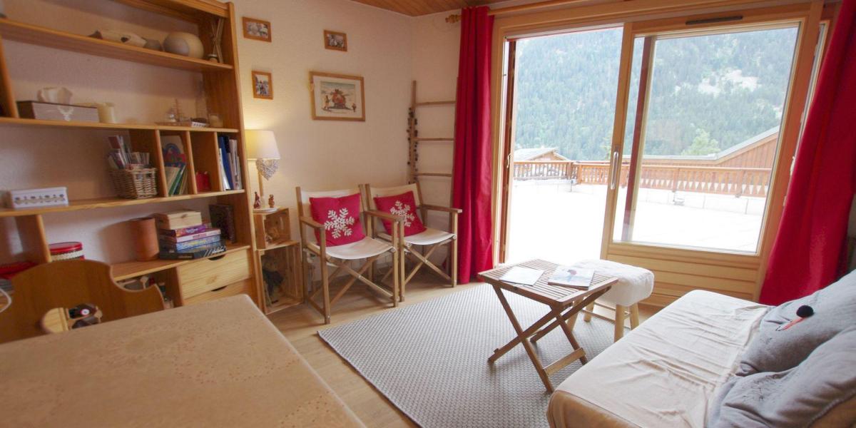 Holiday in mountain resort 2 room apartment sleeping corner 5 people (056CL) - Résidence le Centre - Champagny-en-Vanoise - Living room