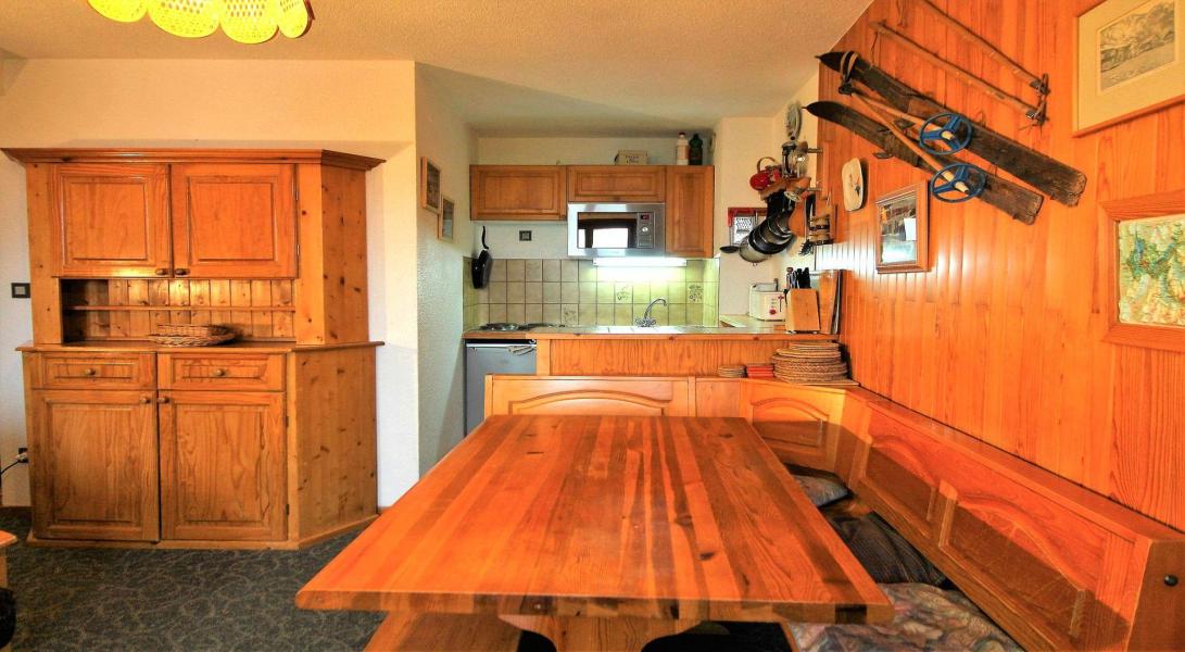 Vakantie in de bergen Appartement 2 kabine kamers 6 personen (034CL) - Résidence le Centre - Champagny-en-Vanoise - Woonkamer