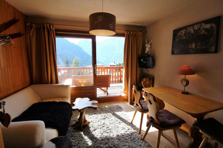 Vakantie in de bergen Appartement 2 kamers bergnis 4 personen (035CL) - Résidence le Centre - Champagny-en-Vanoise - Woonkamer