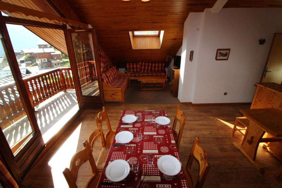 Vakantie in de bergen Appartement 4 kamers 8 personen (014P) - Résidence le Centre - Champagny-en-Vanoise - Woonkamer