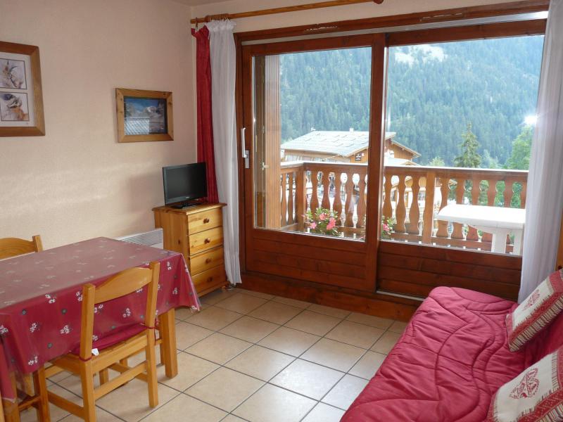 Urlaub in den Bergen Studio Schlafnische 4 Personen (037CL) - Résidence le Centre - Champagny-en-Vanoise - Wohnzimmer