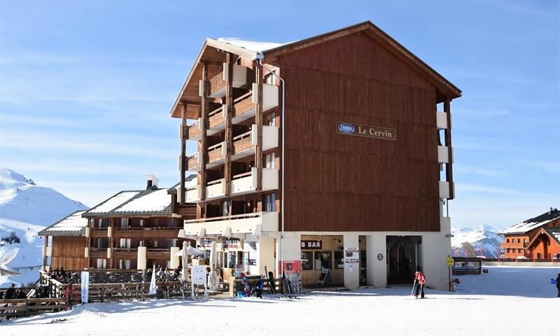 Location au ski Résidence le Cervin - MH - La Plagne - Extérieur été