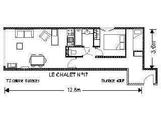 Vacanze in montagna Appartamento 2 stanze per 6 persone (17) - Résidence le Chalet - Gourette