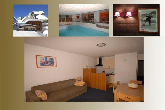 Vacances en montagne Appartement 3 pièces 8 personnes (10) - Résidence le Chalet - Gourette - Canapé-bz