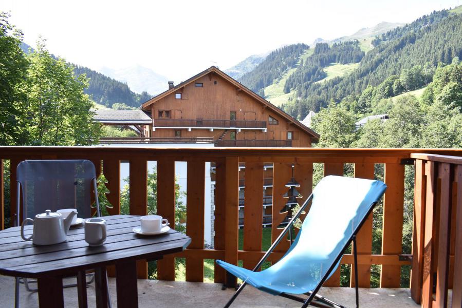 Vakantie in de bergen Studio 4 personen (17) - Résidence le Chalet de Méribel - Méribel - Terras