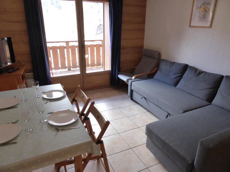 Vacaciones en montaña Apartamento cabina 2 piezas para 4 personas (236) - Résidence le Chamois - Les Contamines-Montjoie - Estancia