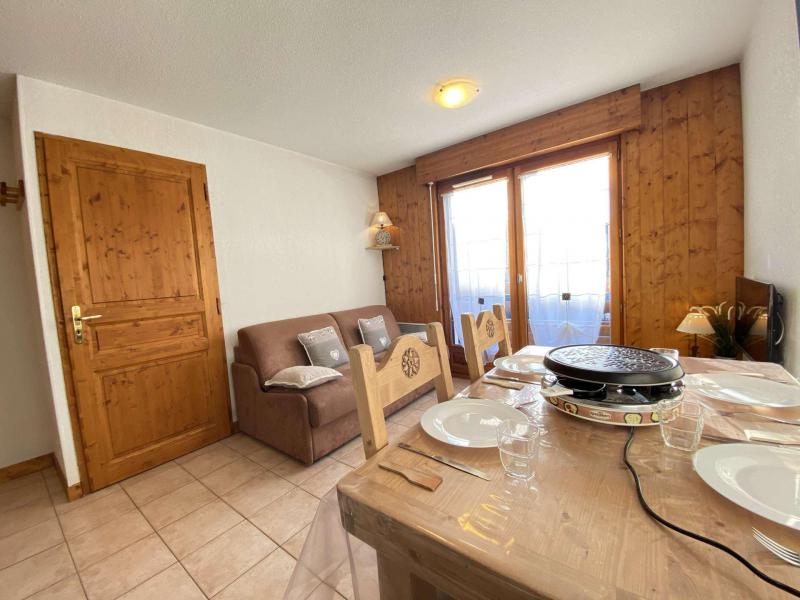 Vakantie in de bergen Appartement 2 kamers bergnis 6 personen (108) - Résidence le Chamois d'Or - Praz sur Arly - Woonkamer