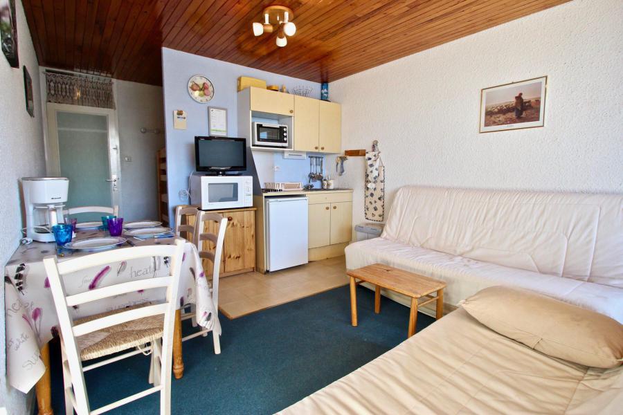 Vakantie in de bergen Studio bergnis 4 personen (108) - Résidence le Chamois - Chamrousse - Woonkamer