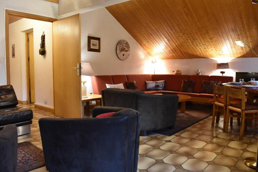 Holiday in mountain resort 4 room duplex apartment 7-9 people (21) - Résidence le Chantemerle - Méribel - Living room