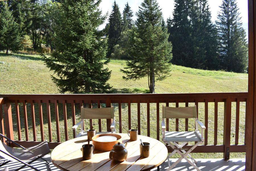 Vacanze in montagna Appartamento 3 stanze per 6 persone (7) - Résidence le Chantemerle - Méribel - Terrazza