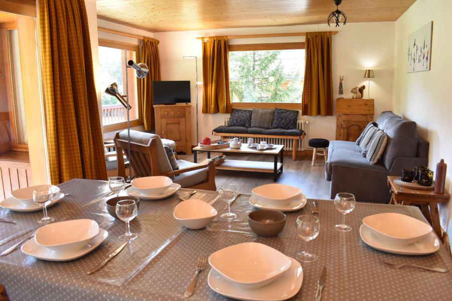 Vacances en montagne Appartement 3 pièces 6 personnes (7) - Résidence le Chantemerle - Méribel - Séjour